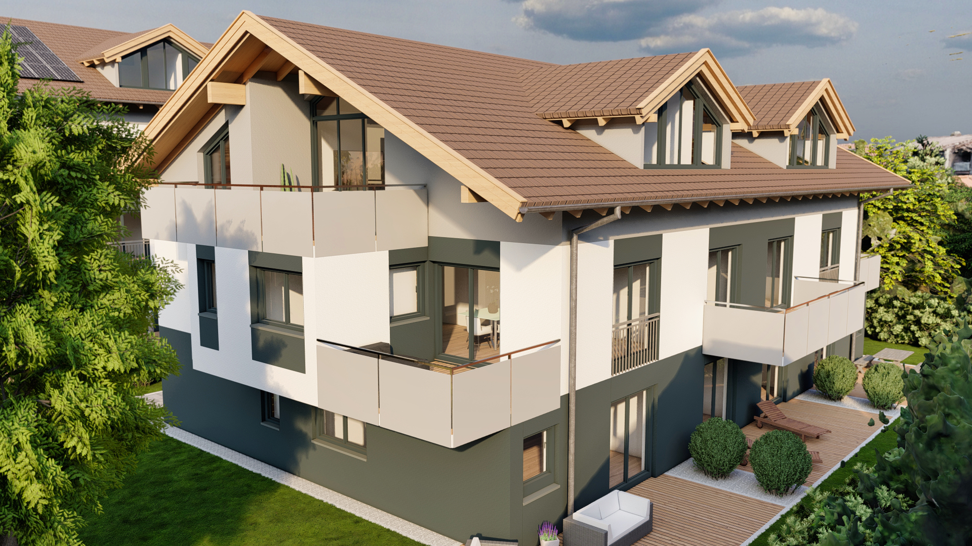 Gebäudeansicht Axdorfer-Feld³